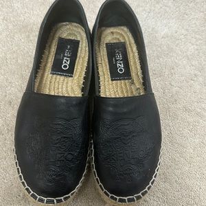Kenzo Black Espardilles Comfy great condition